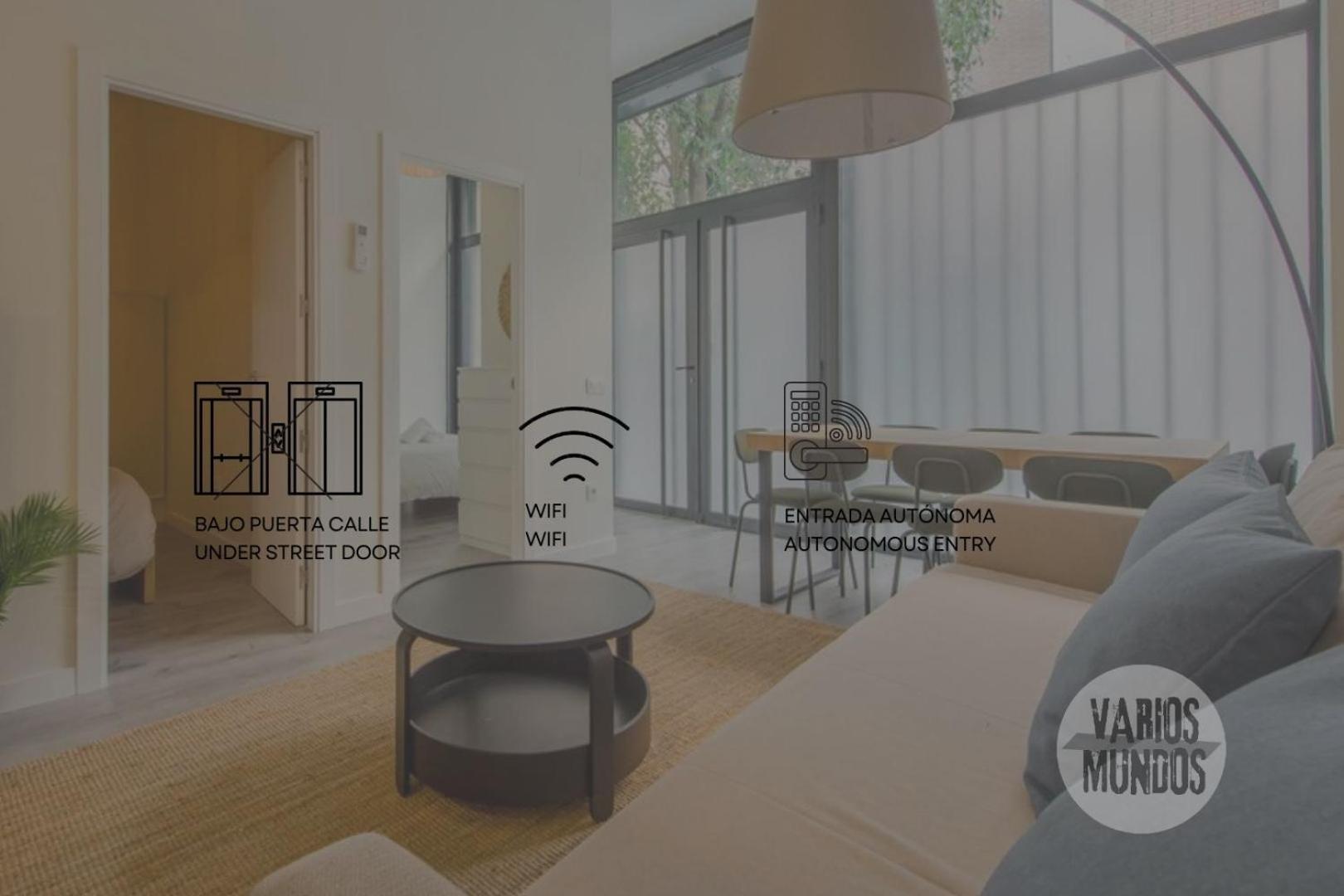 Central&Modern Apt 4Hab Para 9P En La Latina มาดริด ภายนอก รูปภาพ